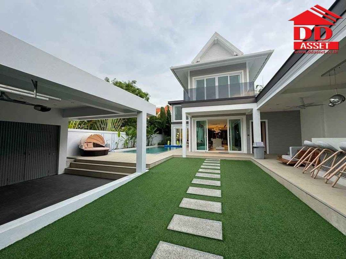 ขายบ้านพัทยา บางแสน ชลบุรี สัตหีบ : ขาย พลูวิลล่า พัทยา OLIVIA POOL VILLA PATTAYA รหัส : H8196