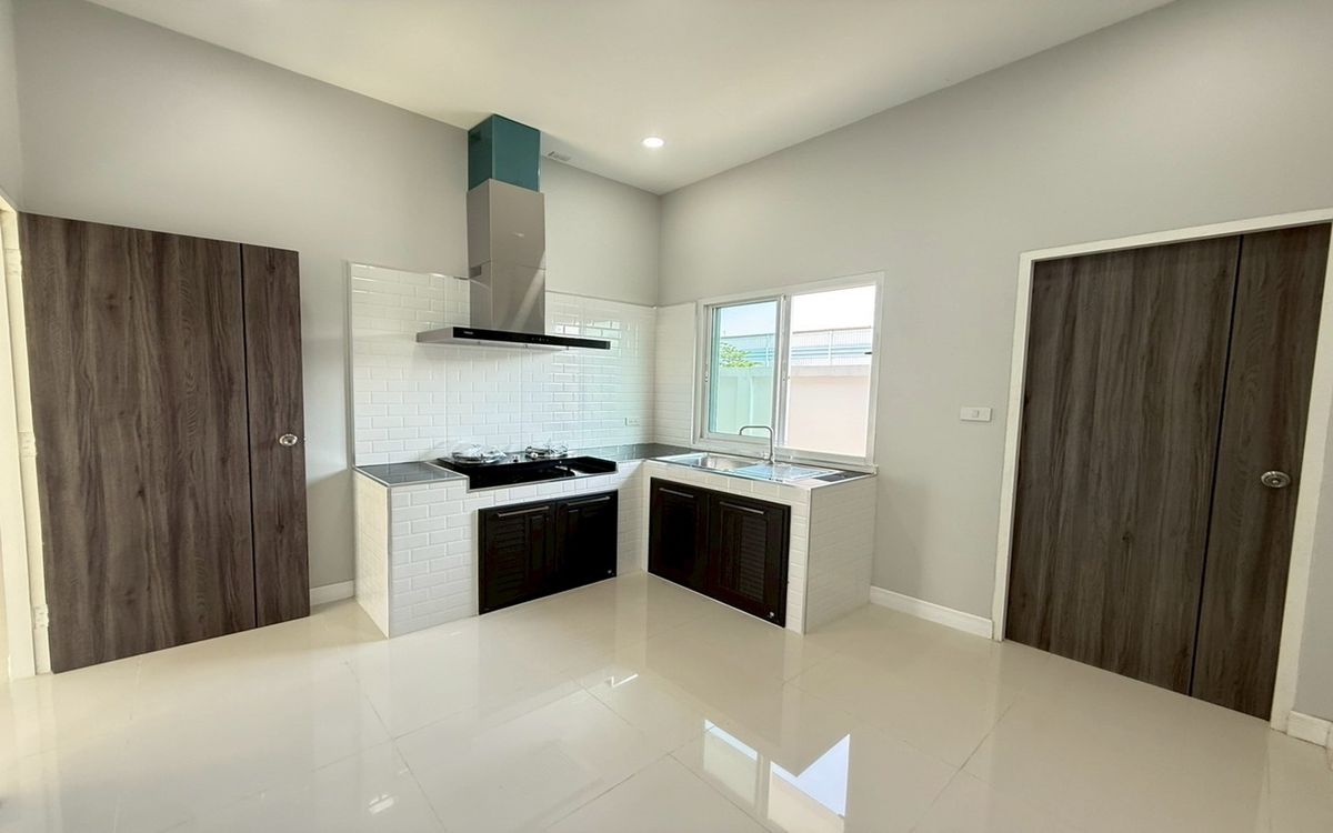 For SaleHouseCha-am Phetchaburi : House for sale Setthasiri Village Cha -am Project, Khao Yai Subdistrict, Cha -Am District, Phetchaburi Province, near Santoroni Water Park, near Cha -am Sea for 10 minutes