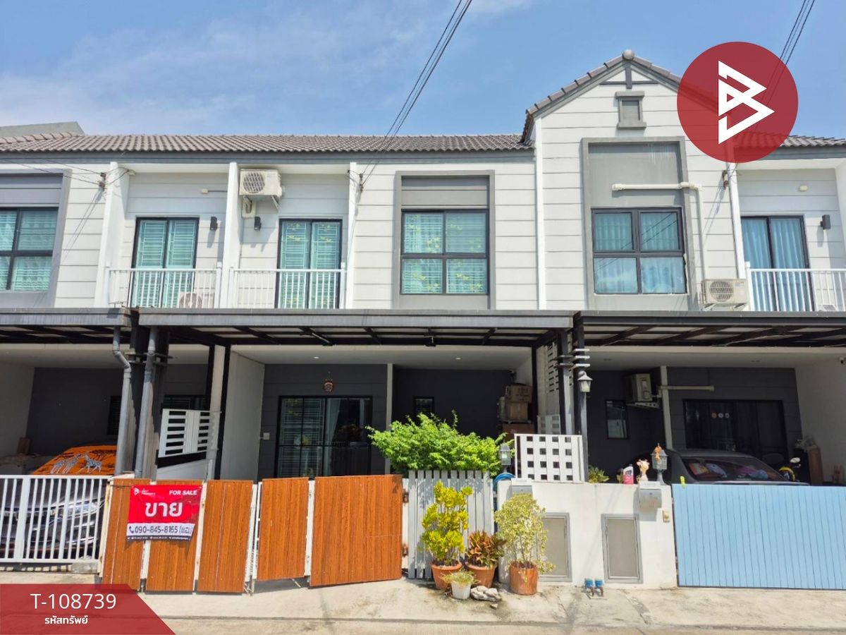 ขายทาวน์โฮมสมุทรปราการ สำโรง : ขายทาวน์เฮ้าส์ หมู่บ้านสิวารมณ์ เนเจอร์พลัส สุขุมวิท-บางปู สมุทรปราการ