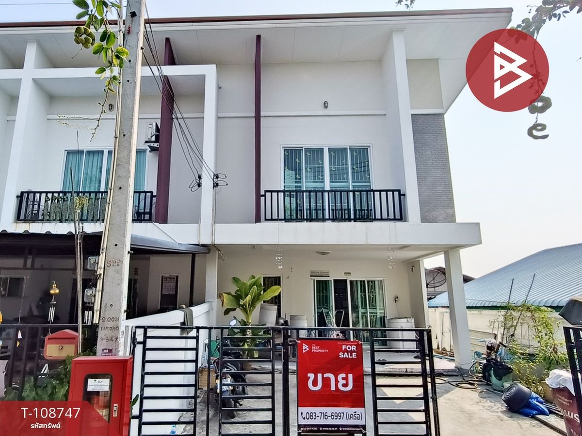 For SaleTownhomeChachoengsao : Townhouse for sale, area of ​​30.4 square wah, Bang Pakong, Chachoengsao