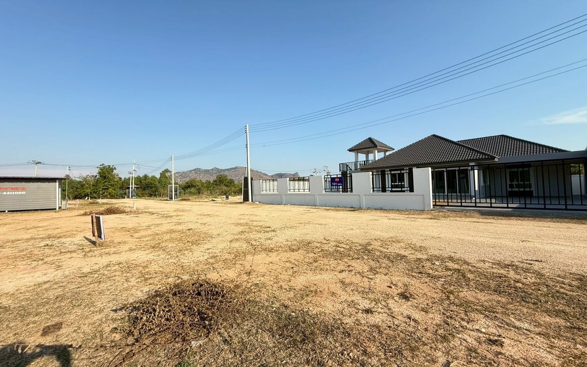 For SaleHouseCha-am Phetchaburi : House for sale Setthasiri Village Cha -am Project, Khao Yai Subdistrict, Cha -Am District, Phetchaburi Province, near Santoroni Water Park, near Cha -am Sea for 10 minutes