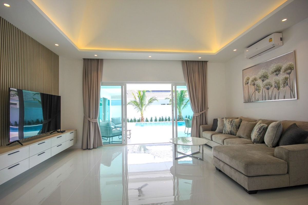 For SaleHuahin, Prachuap Khiri Khan, Pran Buri : 3-BR Villa in Hin Lek Fai   (1534043)