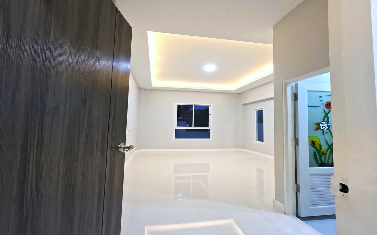 For SaleHouseCha-am Phetchaburi : House for sale Setthasiri Village Cha -am Project, Khao Yai Subdistrict, Cha -Am District, Phetchaburi Province, near Santoroni Water Park, near Cha -am Sea for 10 minutes