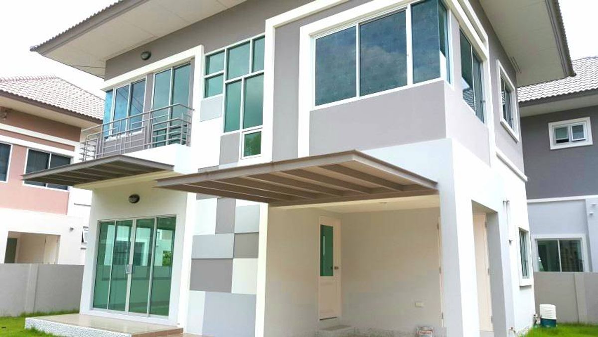 For RentHouseSamut Prakan,Samrong : Rent a decorative house, ready to stay at a detached house, Villa Nova Thepharak