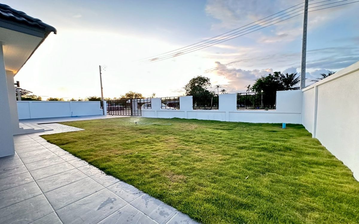 For SaleHouseCha-am Phetchaburi : House for sale Setthasiri Village Cha -am Project, Khao Yai Subdistrict, Cha -Am District, Phetchaburi Province, near Santoroni Water Park, near Cha -am Sea for 10 minutes