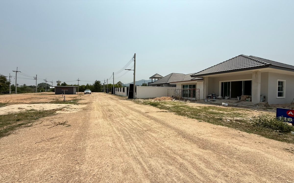 For SaleHouseCha-am Phetchaburi : House for sale Setthasiri Village Cha -am Project, Khao Yai Subdistrict, Cha -Am District, Phetchaburi Province, near Santoroni Water Park, near Cha -am Sea for 10 minutes