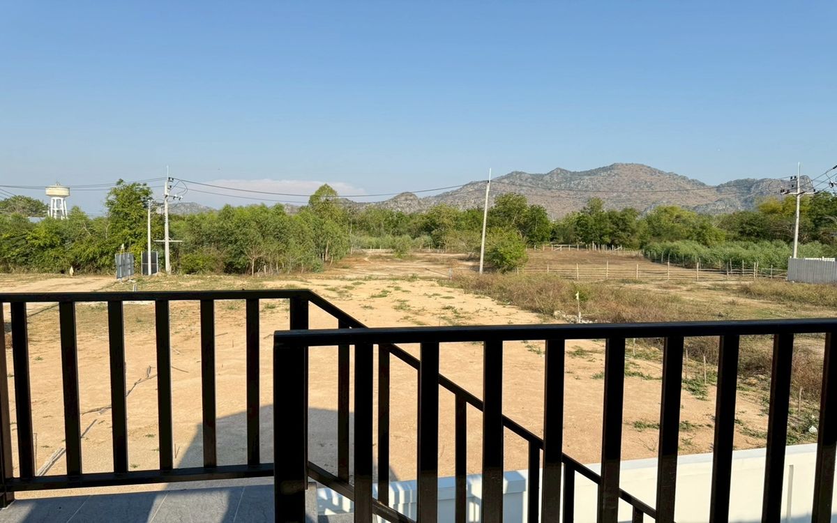 For SaleHouseCha-am Phetchaburi : House for sale Setthasiri Village Cha -am Project, Khao Yai Subdistrict, Cha -Am District, Phetchaburi Province, near Santoroni Water Park, near Cha -am Sea for 10 minutes