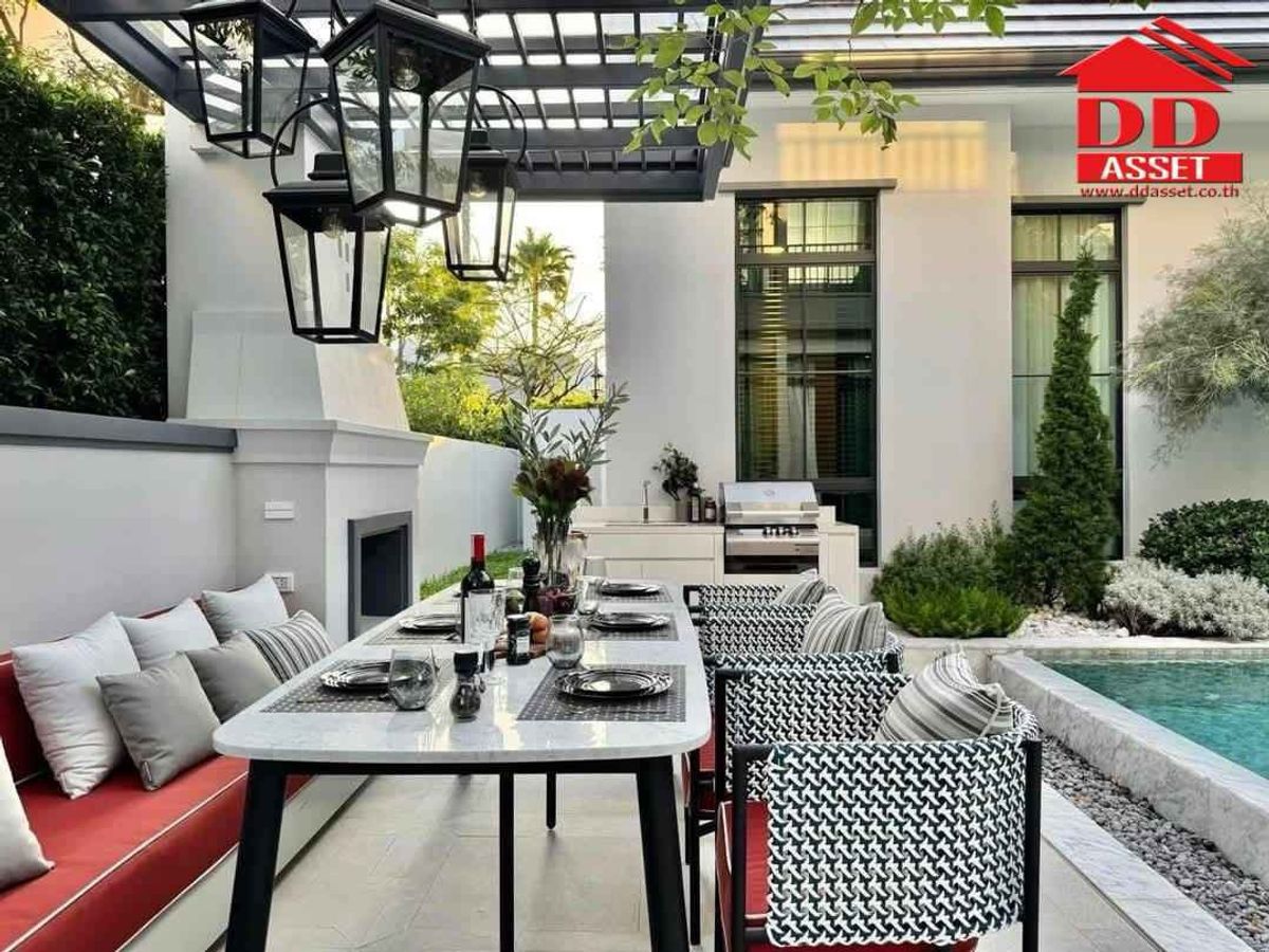 HousePattanakan, Srinakarin : Sell/rent Nanthana Wan Rama 9, Bangkok, Krungthep Kreetha Nantawan Rama 9 - Krungthep Kreetha Code: H8198