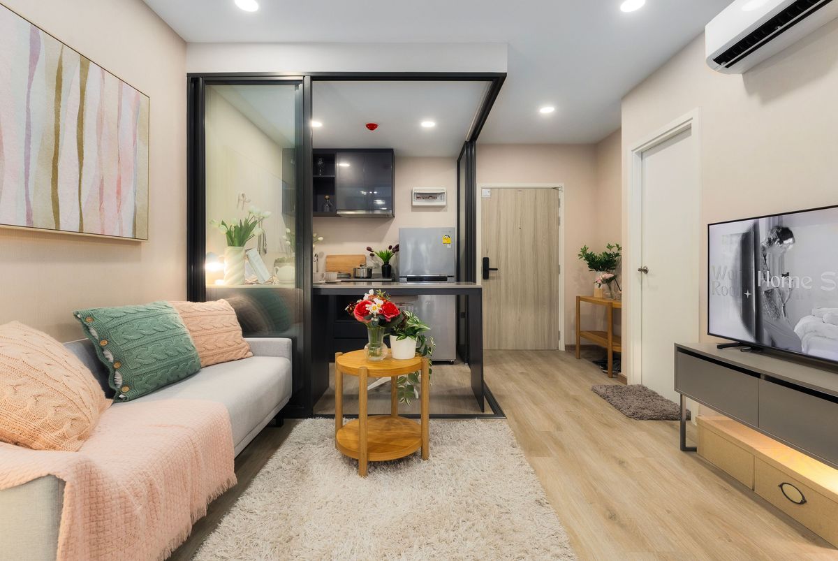 For SaleCondoChokchai 4, Ladprao 71, Ladprao 48, : 1-BR Condo at Groove Scape 48 near MRT Ratchadaphisek (1456707)
