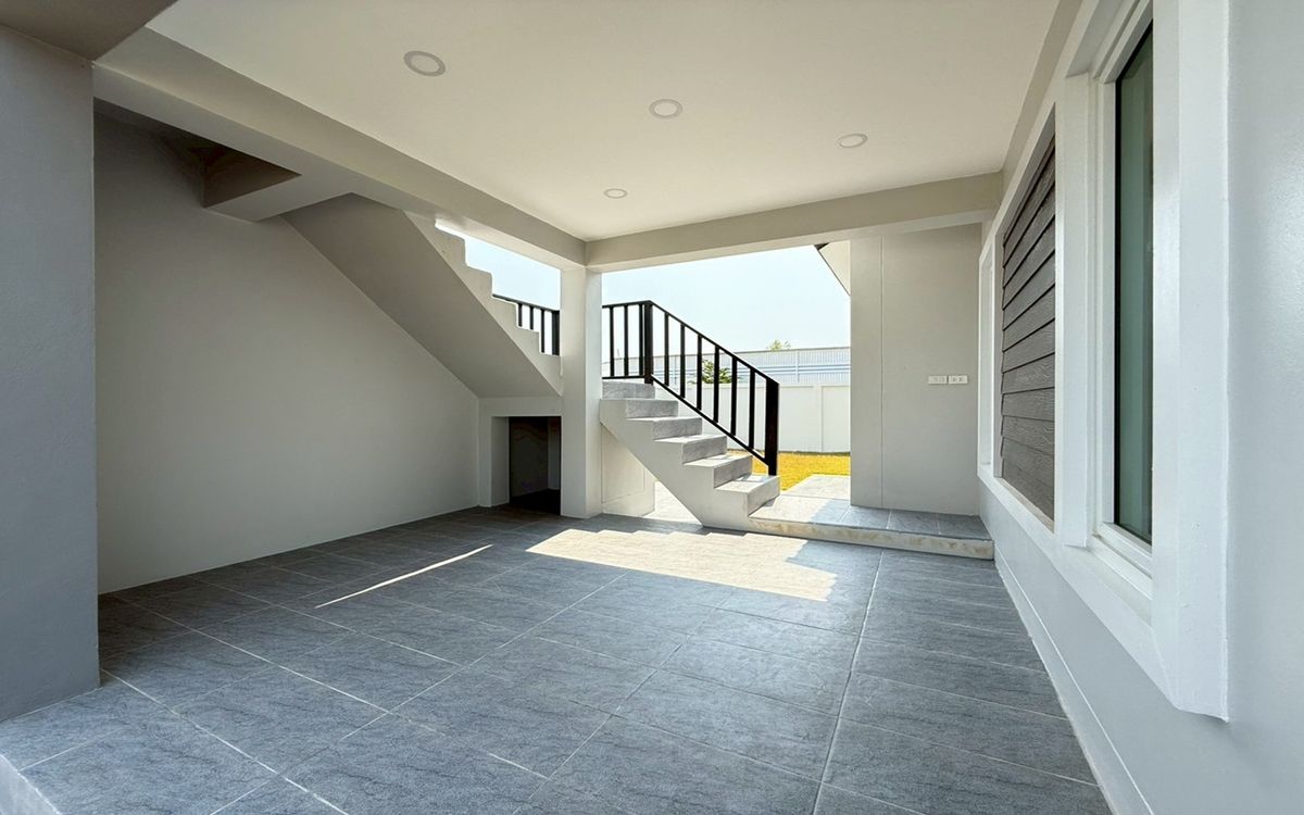 For SaleHouseCha-am Phetchaburi : House for sale Setthasiri Village Cha -am Project, Khao Yai Subdistrict, Cha -Am District, Phetchaburi Province, near Santoroni Water Park, near Cha -am Sea for 10 minutes