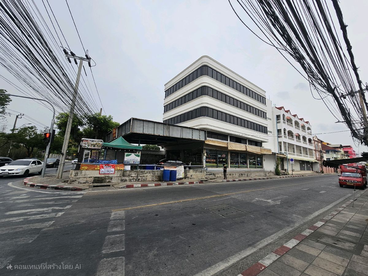 ให้เช่าสำนักงานพัฒนาการ ศรีนครินทร์ : ให้เช่าอาคารสำนักงาน 6ชั้น รวมดาดฟ้า ติดถนน ติดห้างบิ๊กซี 
