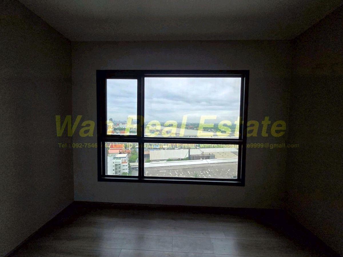 For SaleCondoRattanathibet, Sanambinna : Selling cheap The Politan Rive, 19th floor, rare river view