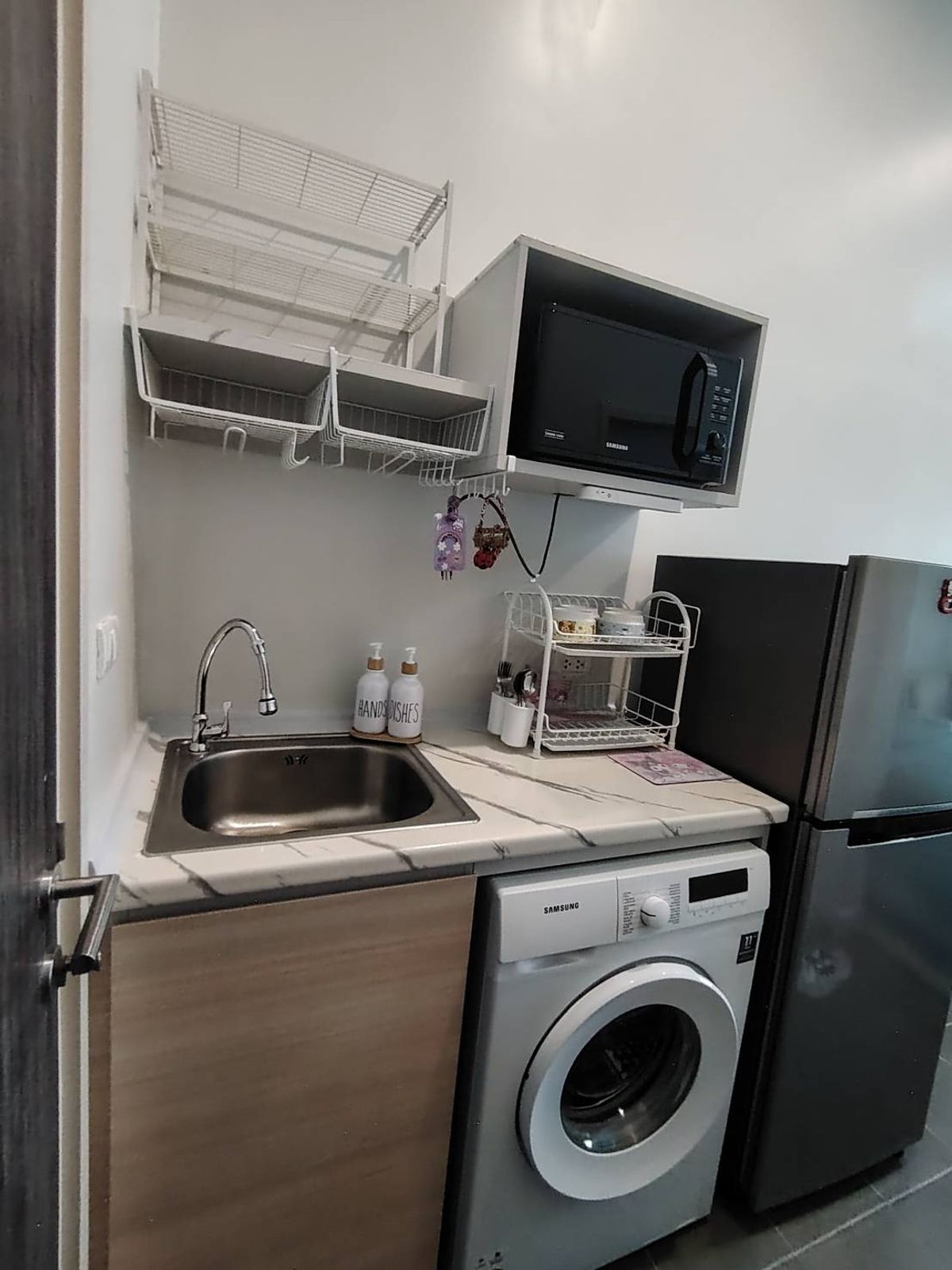 For RentCondoThaphra, Talat Phlu, Wutthakat : Reserve a condo near BTS 🚩Metro Sky Wutthakat 🛌1BED 22 sq.m. 🚇NEAR BTS Wutthakat