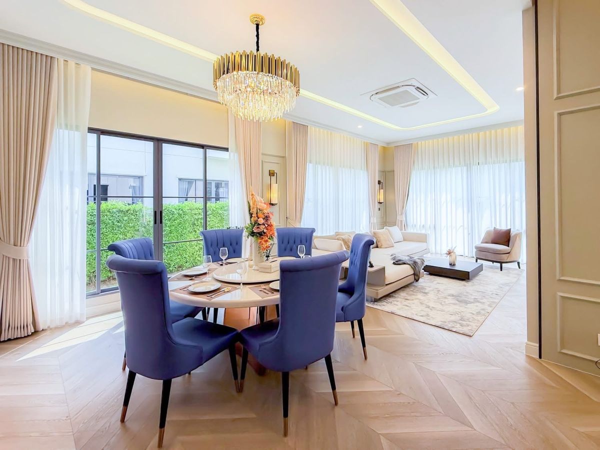 บ้านพัฒนาการ ศรีนครินทร์ : ขาย/เช่า บ้านนาราสิริ กรุงเทพกีฑา ขนาด 495 Sq.m เพียง 79 MB/450,000