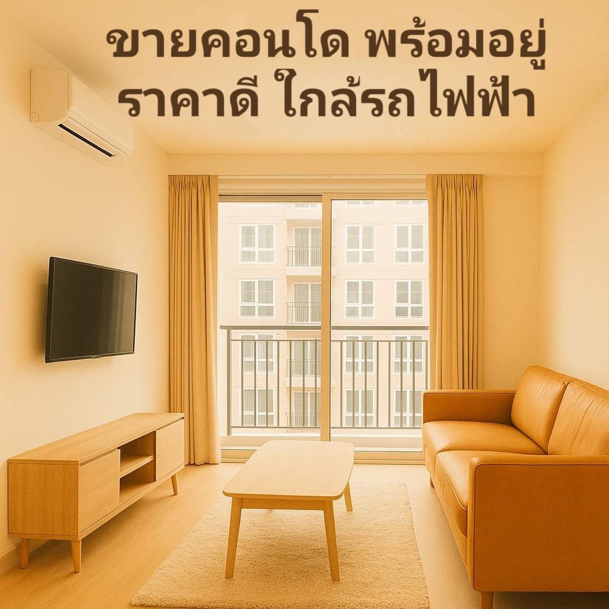 For SaleCondoLadprao, Central Ladprao : Urgent sale, Low Rise Condo, Levo Ladprao Project 18