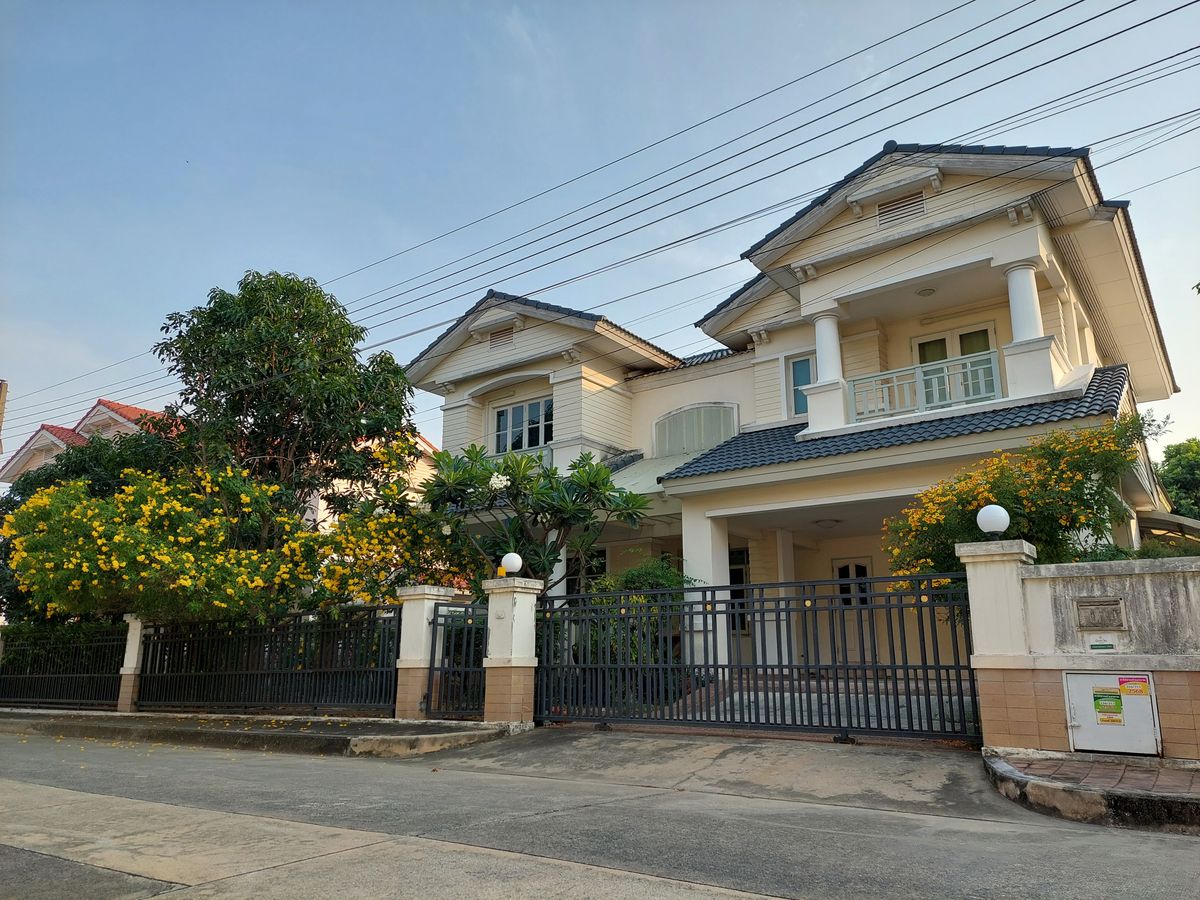 บ้านสมุทรปราการ สำโรง : บ้านเดี่ยว นันทวัน ศรีนครินทร์ 100 ตารางวา 250 ตารางเมตร