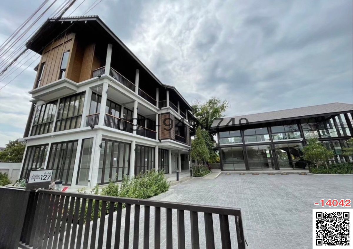 For RentOfficePinklao, Charansanitwong : Rental office area, office, shop, showroom, Soi Chak Phra 19, near Taling Chan Floating Market