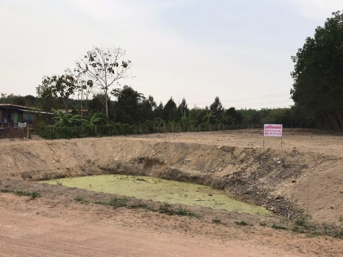 For SaleLandRayong : [Urgent land for sale!] Area of ​​2 rai 2 ngan 19 square wah(4,476 Square Meters approx.), Nong Lam Subdistrict, Ban Khai District, Rayong Province