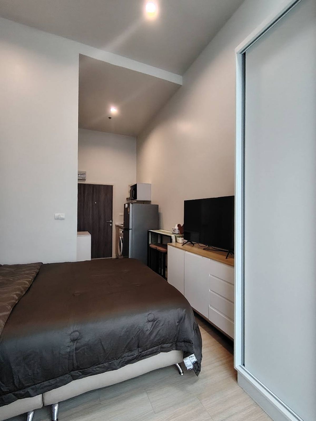 For RentCondoThaphra, Talat Phlu, Wutthakat : Reserve a condo near BTS 🚩Metro Sky Wutthakat 🛌1BED 22 sq.m. 🚇NEAR BTS Wutthakat