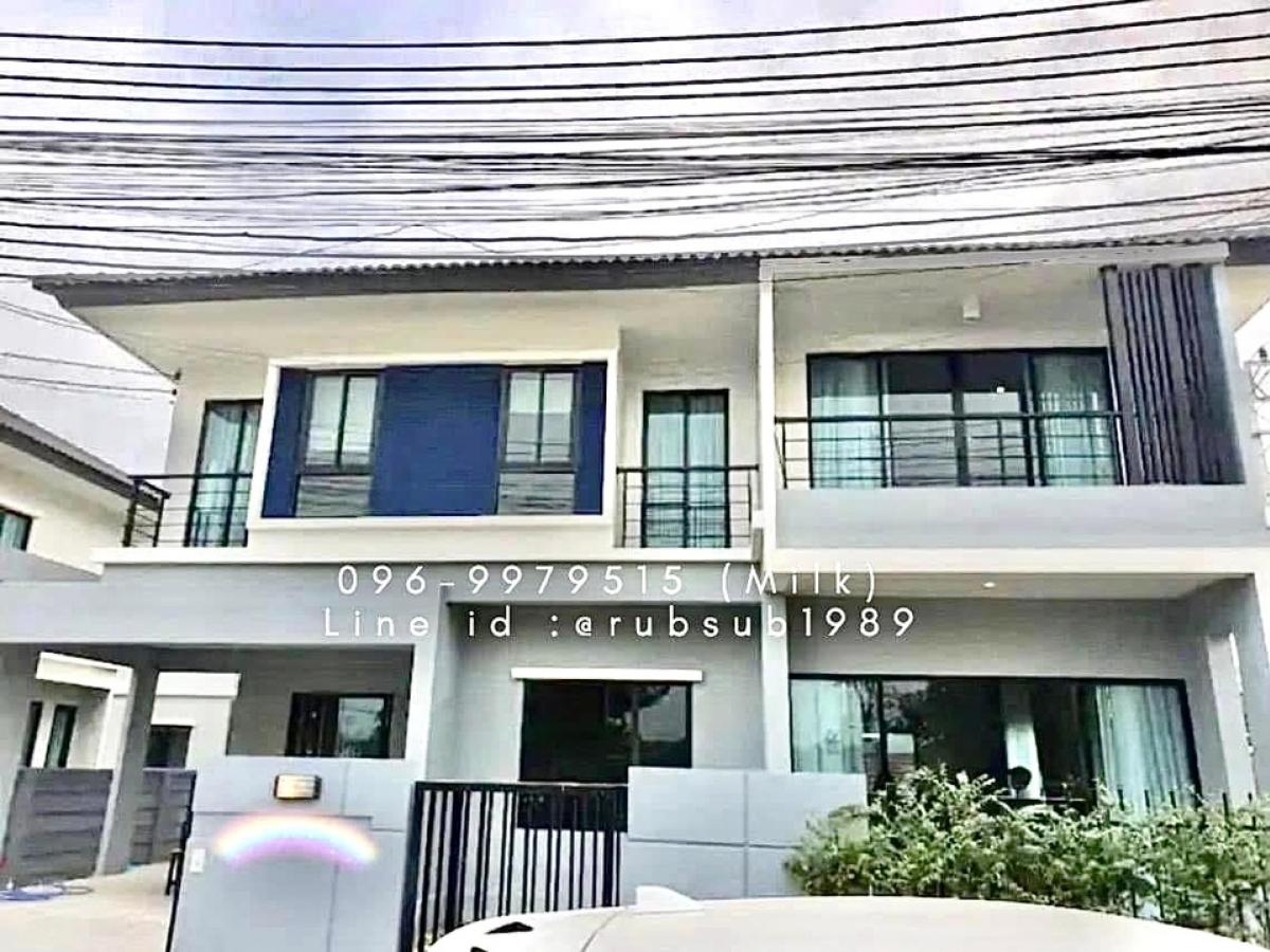ให้เช่าบ้านปทุมธานี รังสิต ธรรมศาสตร์ : Salila 🚩บ้านสวย หรูให้เช่าบ้านเดี่ยว 2 ชั้น ดอนเมือง-รังสิต หลัง ม.รังสิต ใกล้เมืองเอก