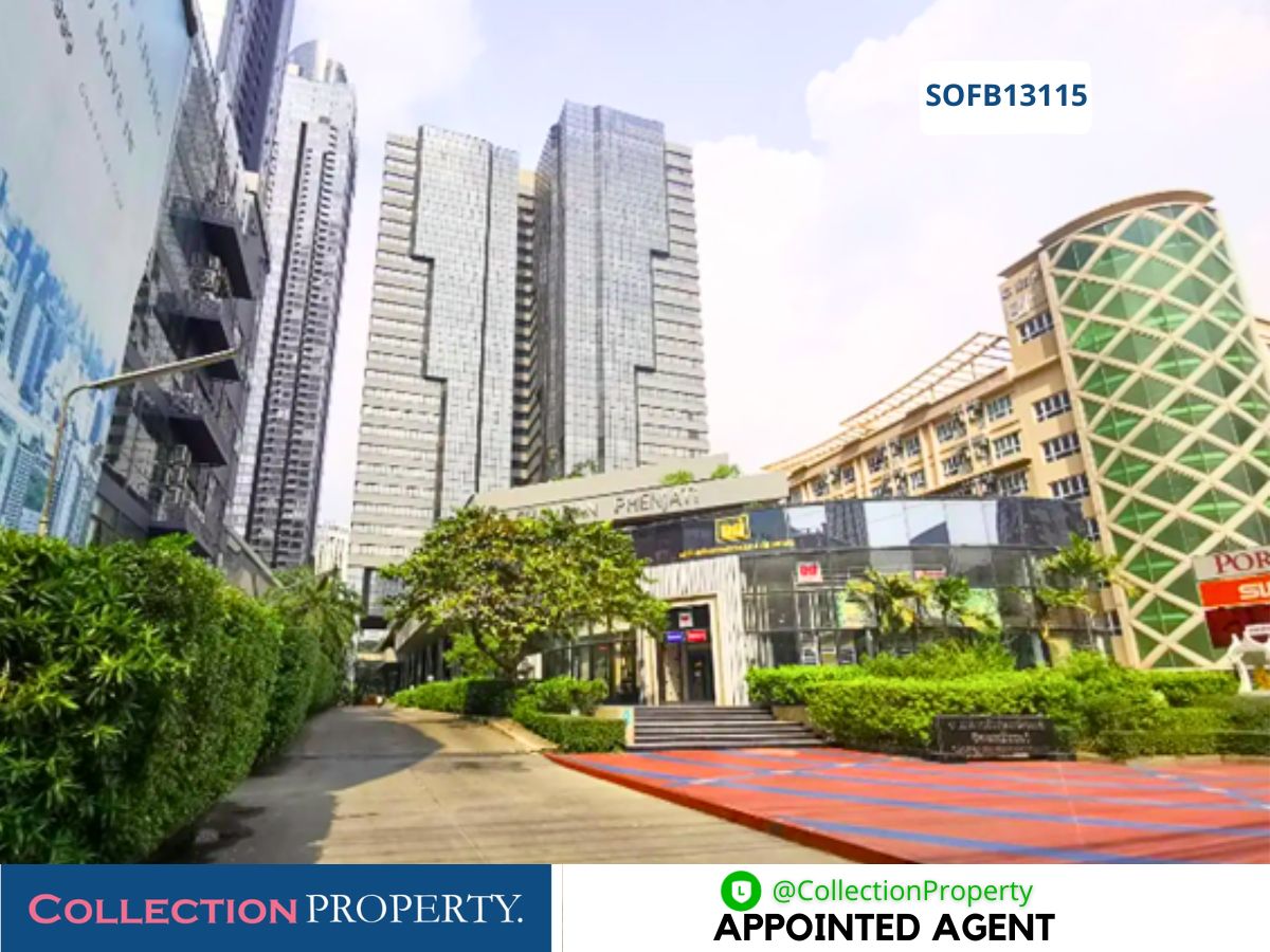 For SaleOfficeRama9, Petchburi, RCA : 🔥 **Unlock Prime Visibility at Rama 9! Ground-Floor Office with 100% Foreign Ownership** 🔥