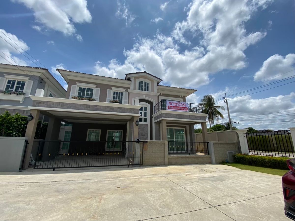 ขายบางแค เพชรเกษม : บ้านเดี่ยว(แฝด) ต้นถนนกัลปพฤกษ์ ใกล้สาทร บ้านใหม่ไม่เคยเข้าอยู่ หันทิศใต้ ราคา 11 ล้านบาท