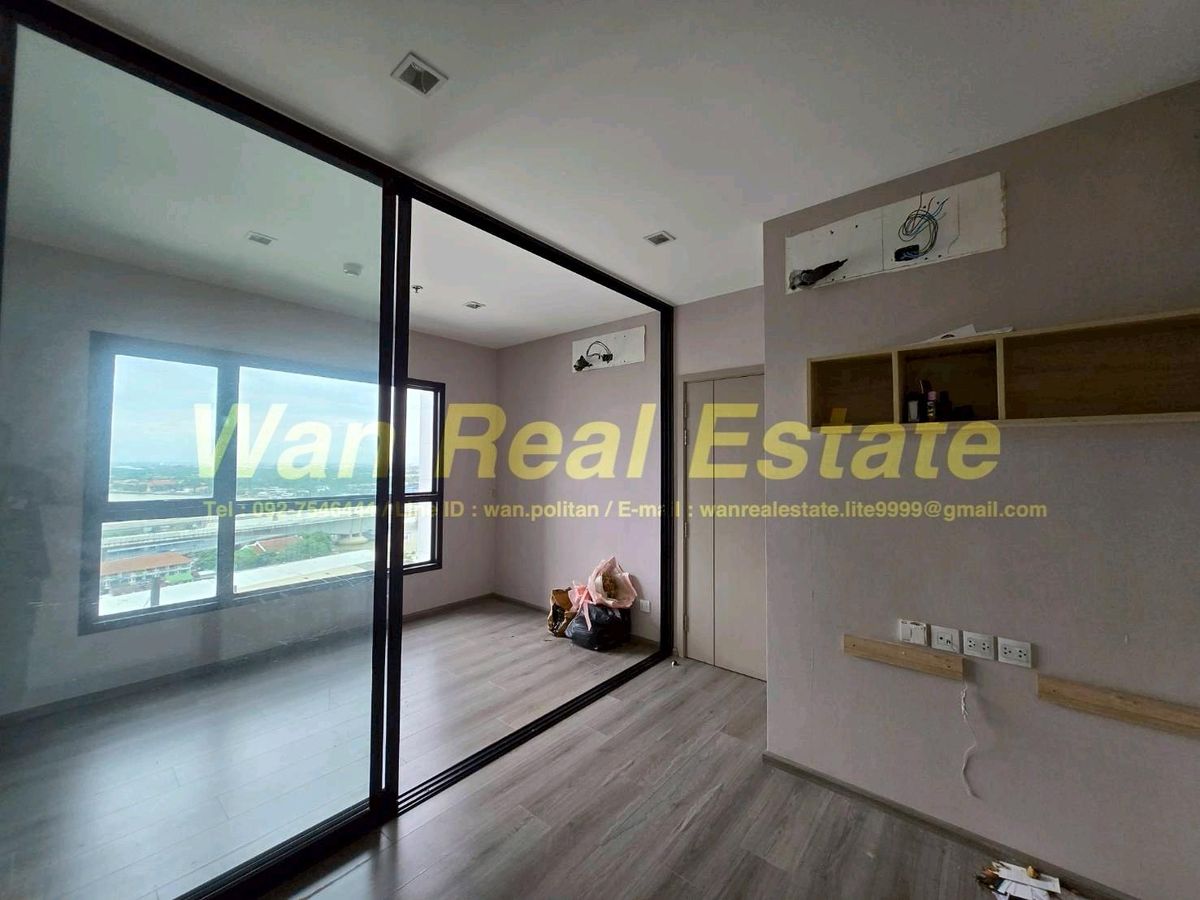 For SaleCondoRattanathibet, Sanambinna : Selling cheap The Politan Rive, 19th floor, rare river view