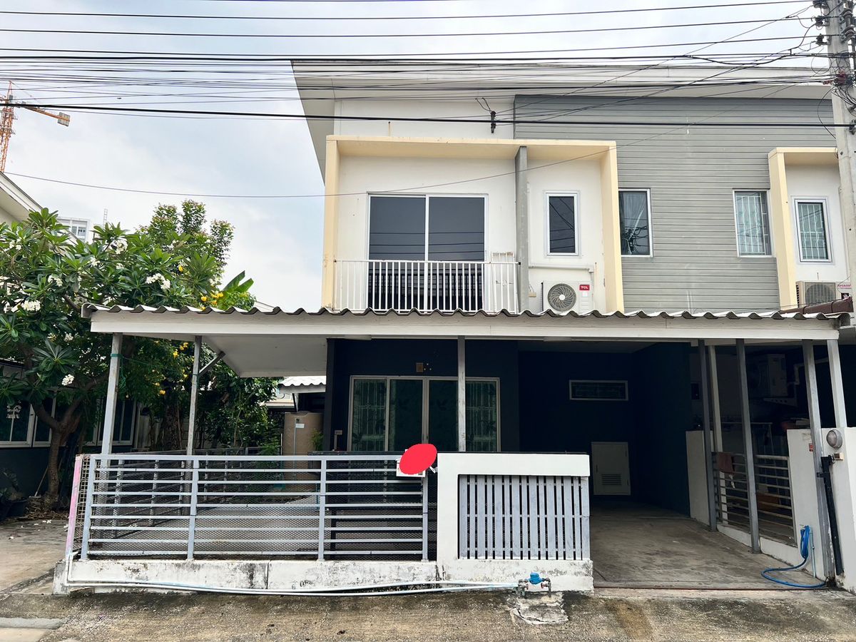 For RentTownhomeChaengwatana, Muangthong : Rent a house townhouse Muang Thong Thani The Connect 1, two -story houses behind the corner