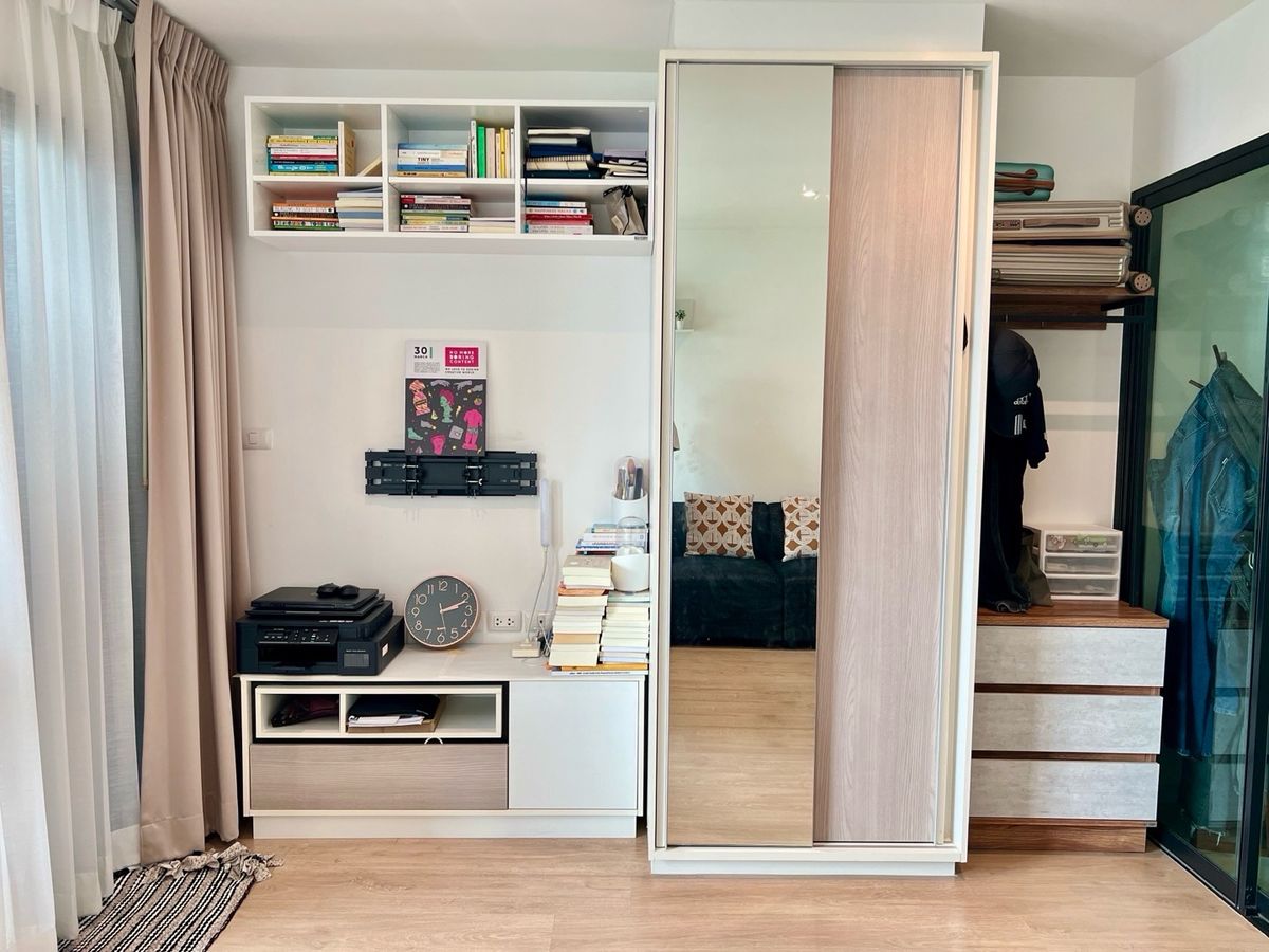 ขายคอนโดเสรีไทย-นิด้า : ลดแรง! คอนโด ไอคอนโด กรีนสเปซ เสรีไทย ห้องมุม  27 ตรม พิเศษ 1.39 ล้าน ราคาขายต่ำกว่าตลาด ผ่อนเบาๆ 6,xxx