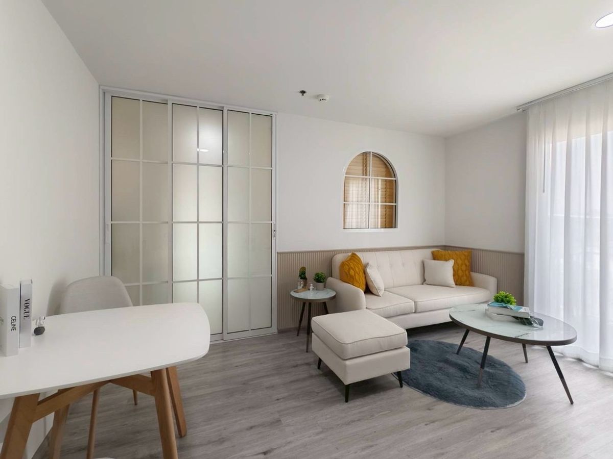 For SaleCondoChokchai 4, Ladprao 71, Ladprao 48, : Condo near the train 🏙️🚈 Convenient transportation