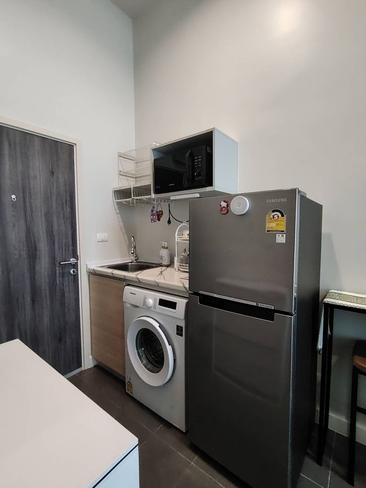 For RentCondoThaphra, Talat Phlu, Wutthakat : Reserve a condo near BTS 🚩Metro Sky Wutthakat 🛌1BED 22 sq.m. 🚇NEAR BTS Wutthakat