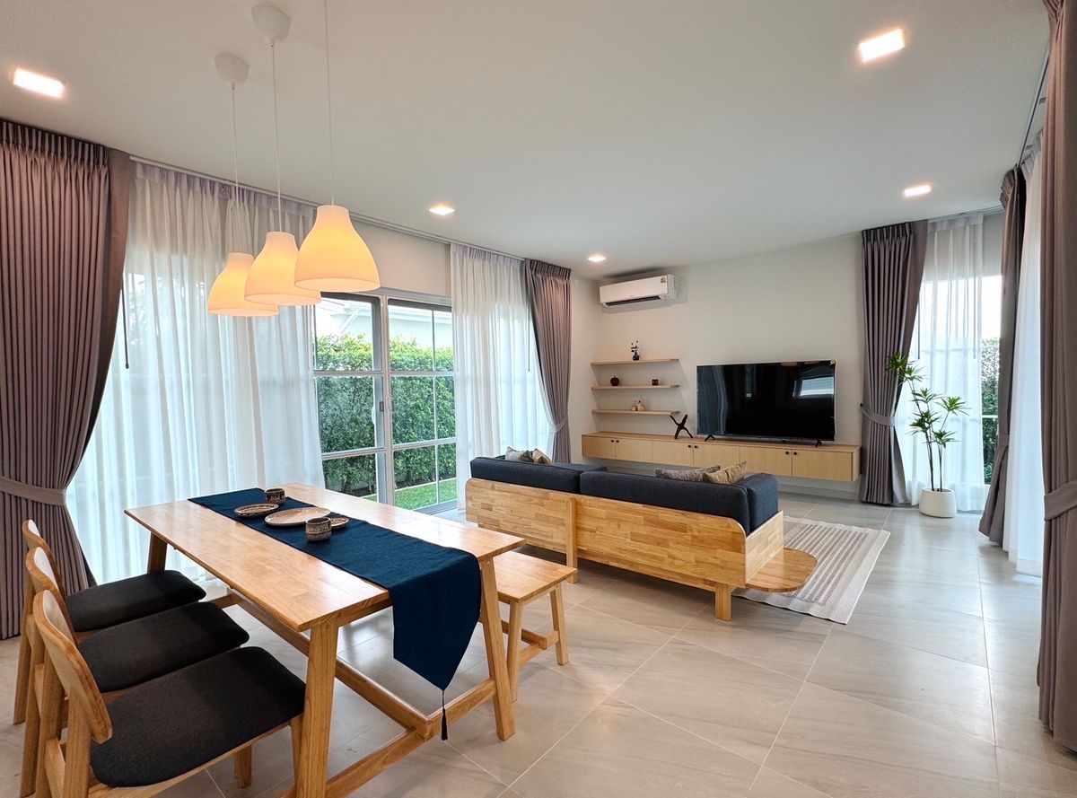 ให้เช่าบ้านบางนา แบริ่ง ลาซาล : 📍ให้เช่า บ้าน ชัยพฤกษ์ บางนา กม.15 เพียง 95000 เท่านั้น !! ติดต่อ 086-795-9997 (จิมมี่)