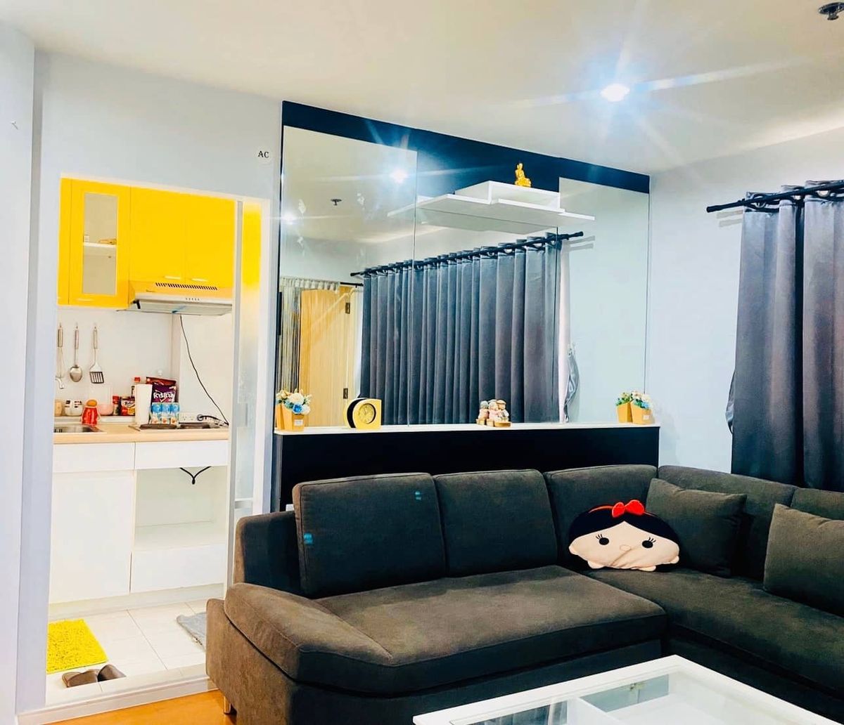 ให้เช่าคอนโดบางนา แบริ่ง ลาซาล : ให้เช่า ✨ Lumpini Mega city Bangna ✨ ใกล้ BTS บางนา เฟอร์นิเจอร์ และ เครื่องใช้ไฟฟ้าครบ 