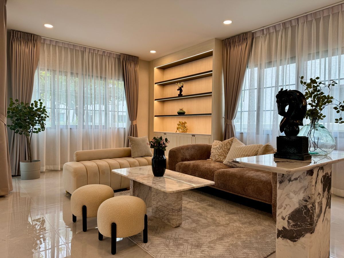 ให้เช่าบ้านบางนา แบริ่ง ลาซาล : ปล่อยเช่า บ้านเดี่ยว The city bangna 2 ข้าง เมกา บางนา 