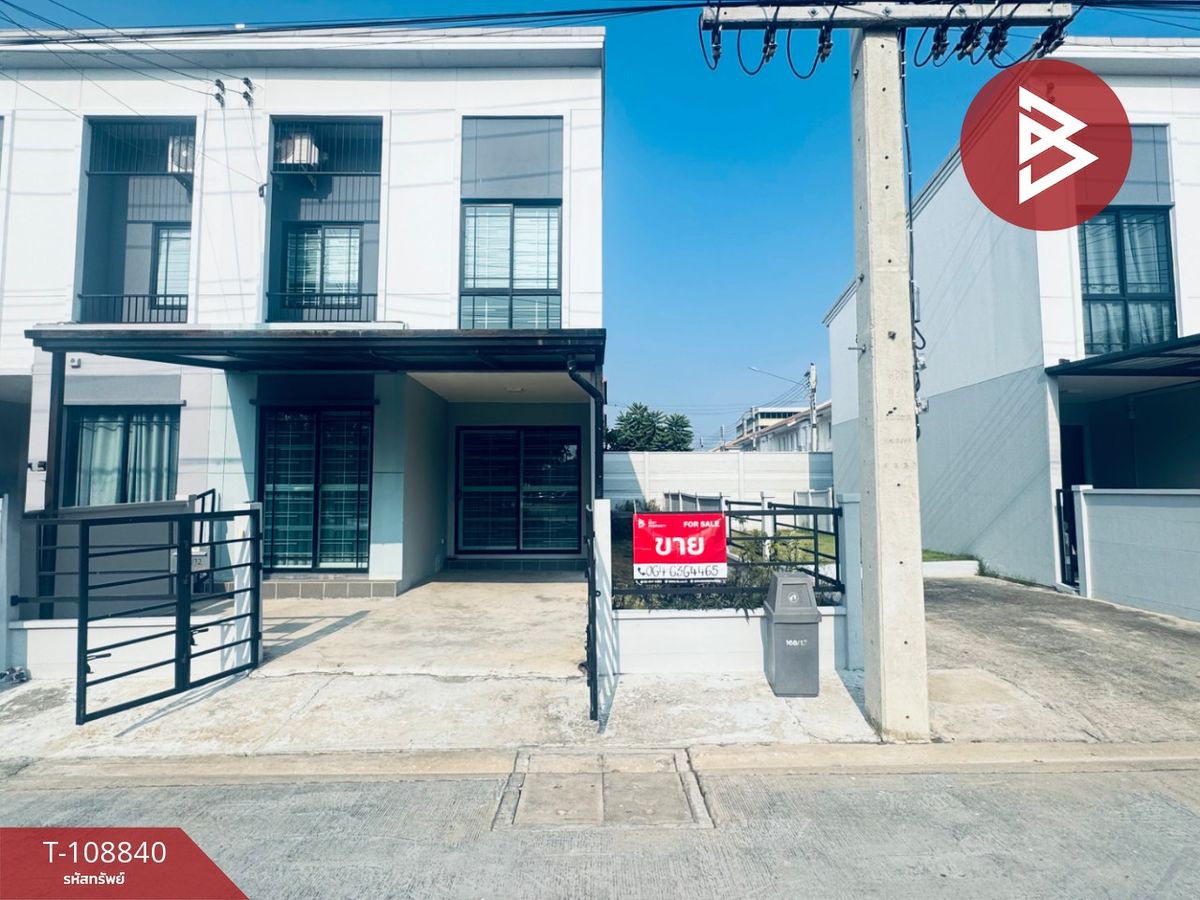 For SaleTownhomePathum Thani,Rangsit, Thammasat : Townhouse for sale Pleno Rangsit Village, Pathum Thani