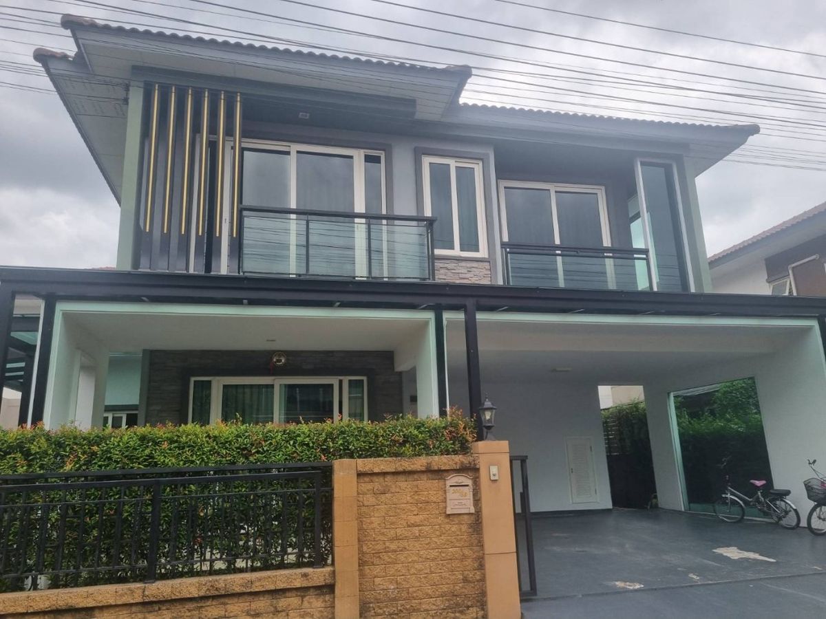 For SaleHousePattanakan, Srinakarin : Urgent house for sale‼ ️‼ ️ Golden Village Onnut-Phatthanakan Owner selling himself
