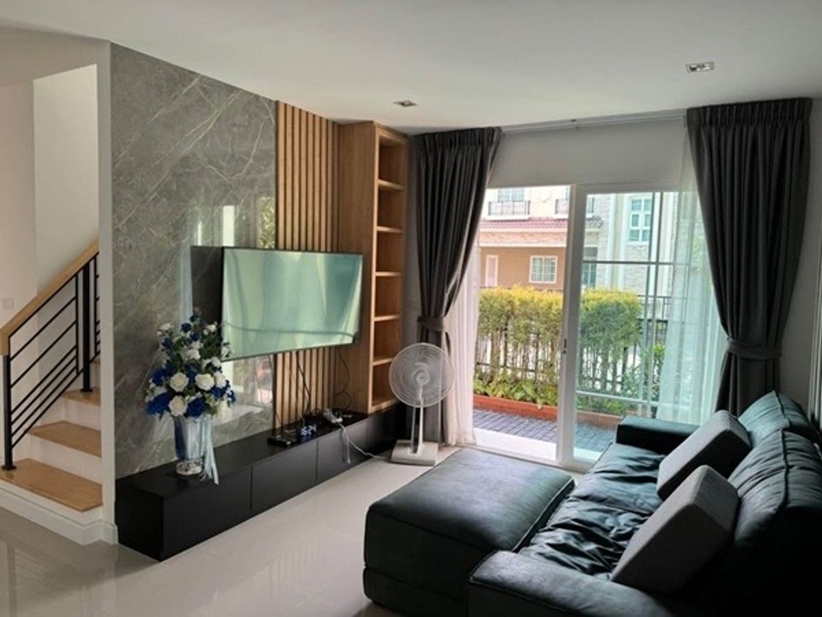 For RentHouseKaset Nawamin,Ladplakao : Rent a detached house 2 floors, area 50 sq.w., living area 180 sqm. 4 bedrooms, 4 bathrooms, Ferrer, Nawamin Road 42, Rental price 85,000 baht/D