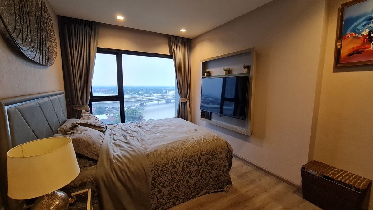 ขายคอนโดรัตนาธิเบศร์ สนามบินน้ำ พระนั่งเกล้า : T2071165 ขาย คอนโด The Politan Rive (เดอะ โพลิแทน รีฟ) ขนาด 52 ตร.ม ชั้น 16