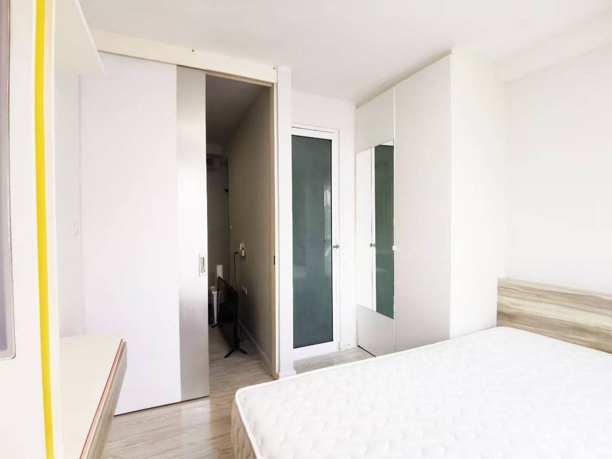 For SaleCondoRatchadapisek, Huaikwang, Suttisan : Condo for sale C style, MRT Sutthisan BTS, Building A, Floor 2 (S4728)