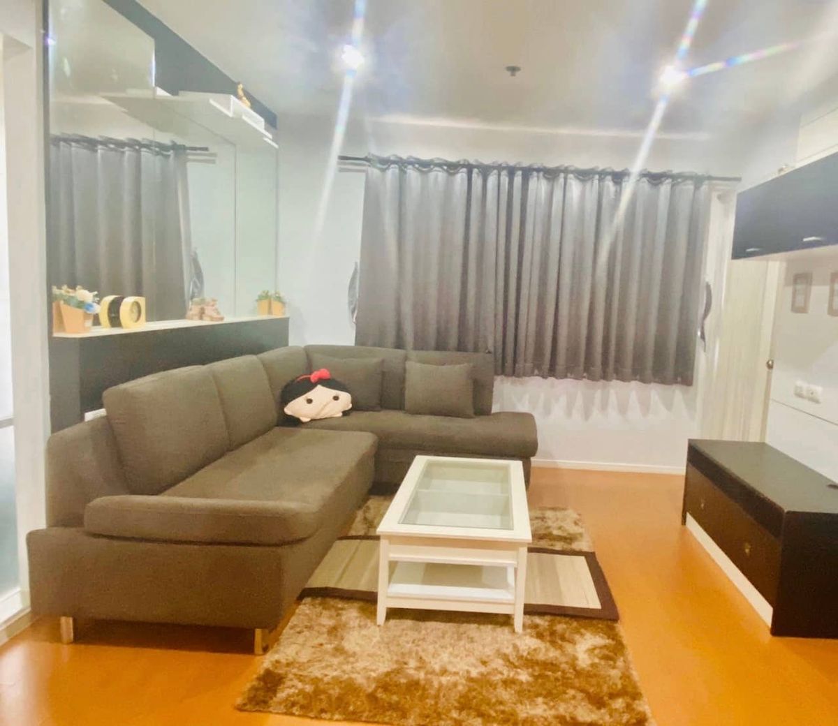 ให้เช่าคอนโดบางนา แบริ่ง ลาซาล : ให้เช่า ✨ Lumpini Mega city Bangna ✨ ใกล้ BTS บางนา เฟอร์นิเจอร์ และ เครื่องใช้ไฟฟ้าครบ 