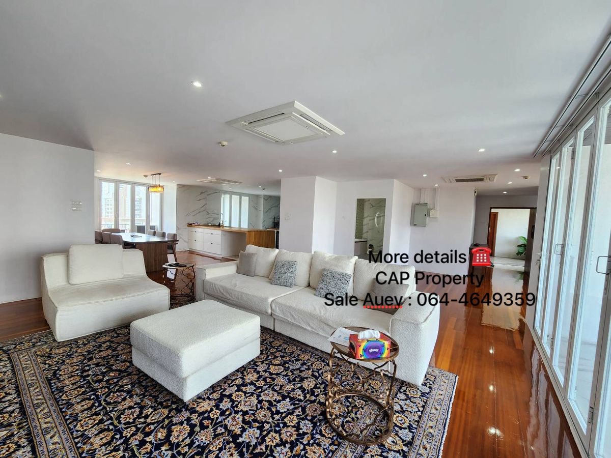 ขายคอนโดสุขุมวิท อโศก ทองหล่อ : SELL  (3 Bed 256 Sqm)🐱🐶 Pet Friendly @BTS Asoke - 28,000,000 THB Negotiable