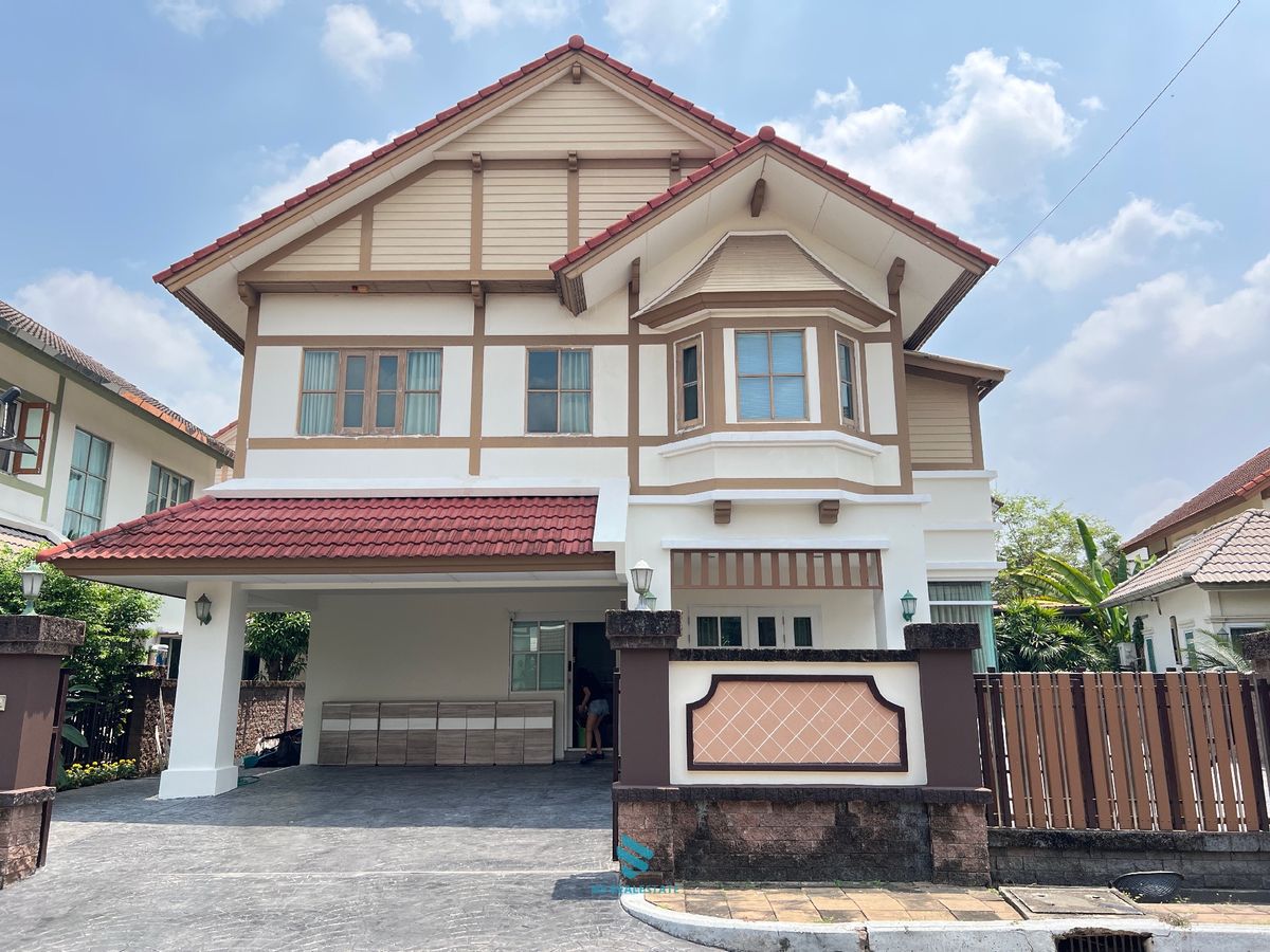For RentHouseNawamin, Ramindra : To rent a single house, Lad Darm Watcharapol, 3 bedrooms, beautifully decorated, next to the sanitation 5  
