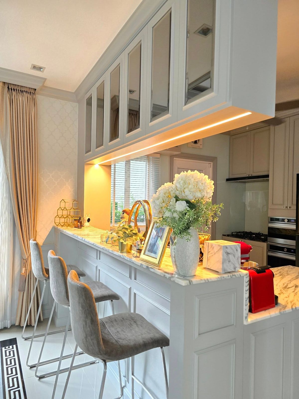 For SaleHouseBangna, Bearing, Lasalle : For Sale Laddarom Bangna Km.7, a shady, peaceful, private project