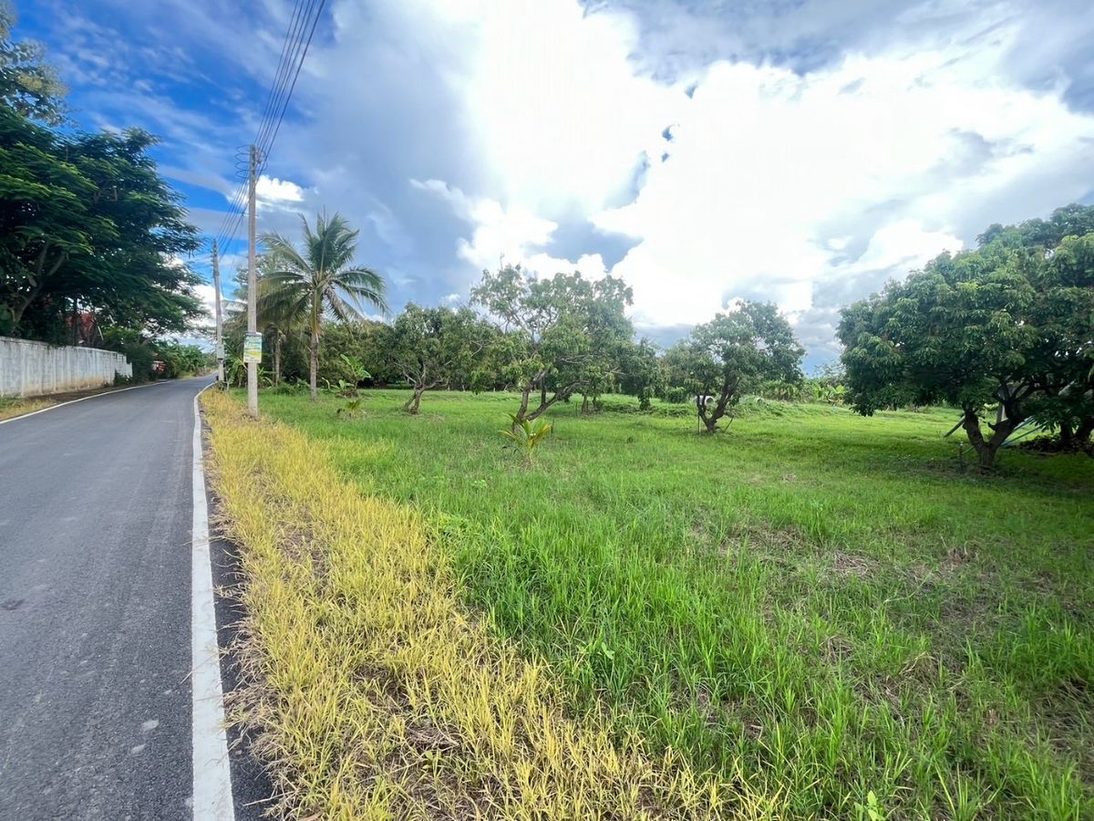 For SaleLandChiang Mai : Vacant land on the main road, good location, located near the Ton -Fresh Market, No. 121, Outer Ring Road, Tha Wang Phrao Subdistrict, San Pa Tong District, Chiang Mai Province