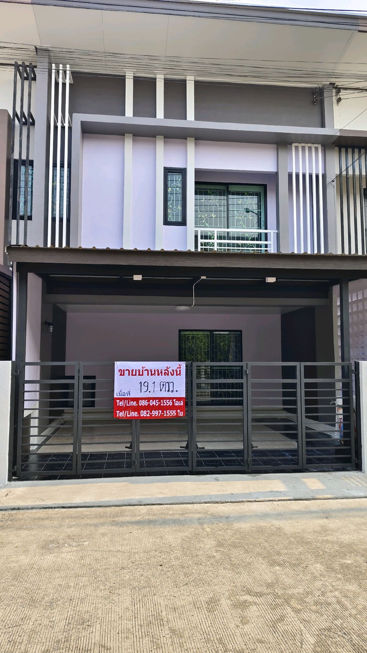 For SaleTownhomePathum Thani,Rangsit, Thammasat : Baan Fah Piyom Terrera, 12 Lam Lam Luk Ka Khlong 6, price 1,980,000 baht