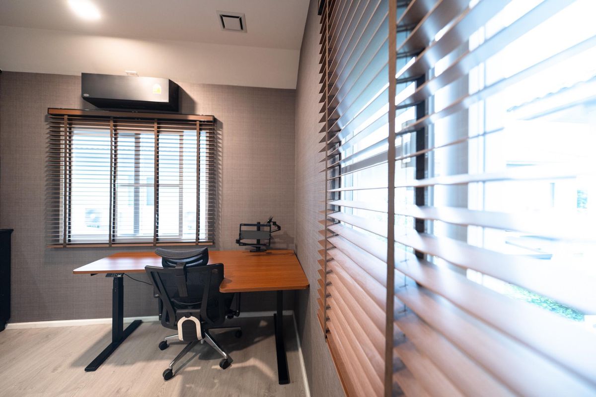 HouseLadkrabang, Suwannaphum Airport : K-6323 Sell! Detached house, Manthana, Bang Na Wong Ring, ready to be near Mega Bangna