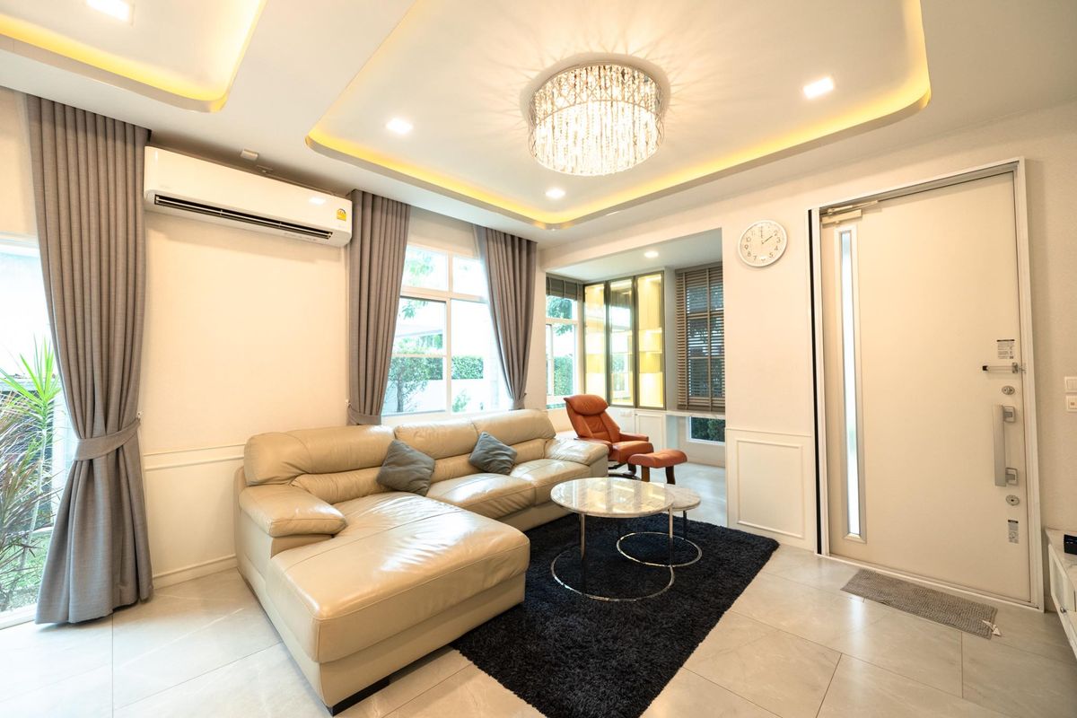 บ้านลาดกระบัง สุวรรณภูมิ : K-6323 ขาย ! บ้านเดี่ยว มัณฑนา บางนา วงแหวน พร้อมอยู่ ใกล้เมกะบางนา