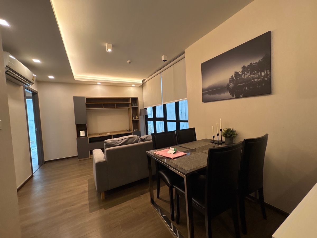 For RentCondoRama9, Petchburi, RCA : Decorative condo for rent, The Remarkable Soonvijai Project, 2 floors 6