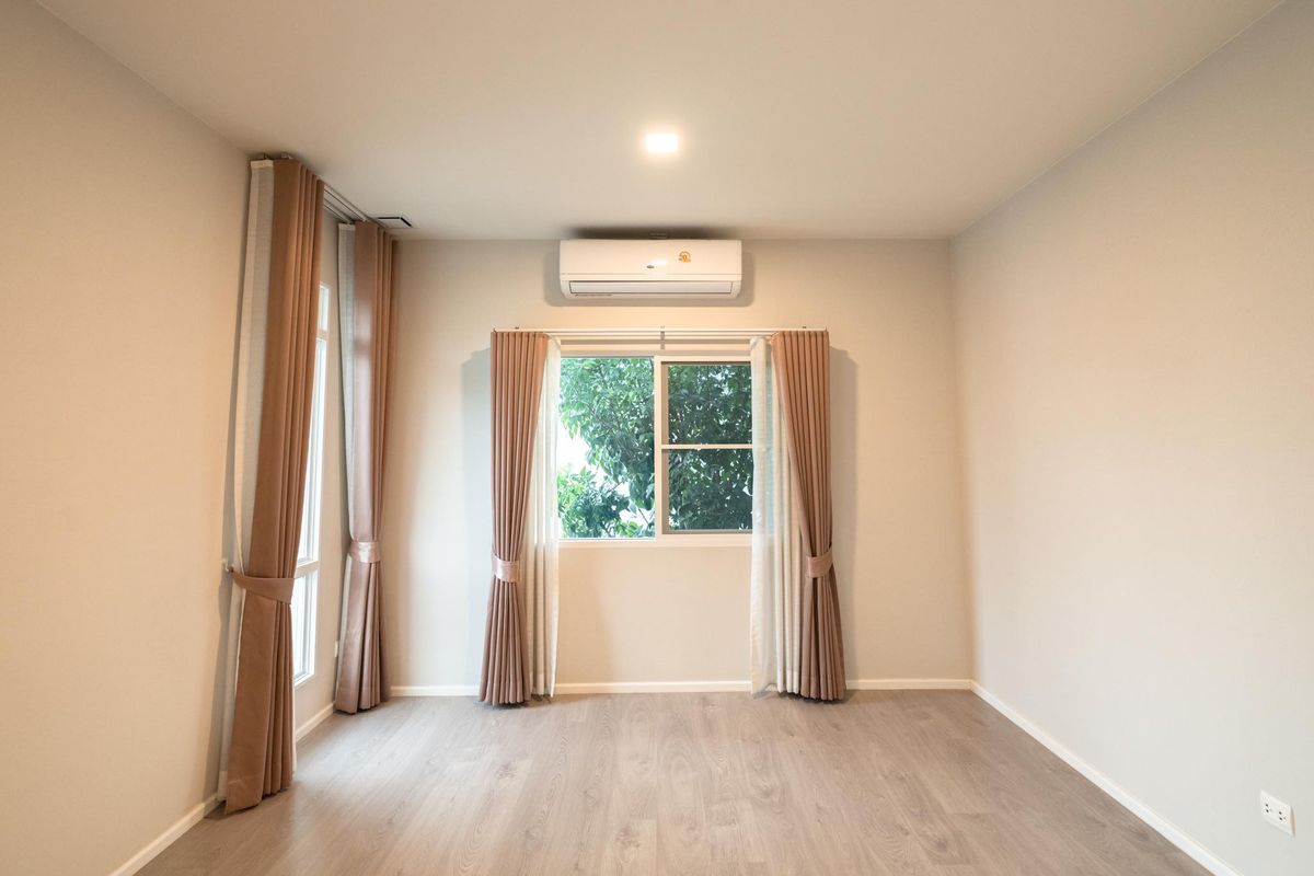 HouseLadkrabang, Suwannaphum Airport : K-6323 Sell! Detached house, Manthana, Bang Na Wong Ring, ready to be near Mega Bangna