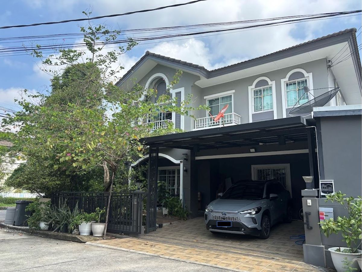 For RentHouse : ขาย / ให้เช่าบ้านเดี่ยว 2 ชั้น หมูบ้าน ภัสสร 19 ถ.จตุโชติ - วงแหวน เช่าทำ Office ได้ ยื่นหักภาษีได้ เลี้ยงสัตว์ได้ 